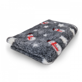 Vet Bed Frosty lumiukko harmaa non-slip