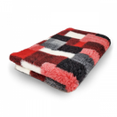 Vet Bed Patchwork puna-valko-antrasiitinharmaa non slip