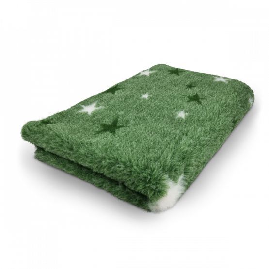 Vet Bed Star Night Green non slip