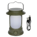 Lyhty USB ja aurinkopaneeli latauksella