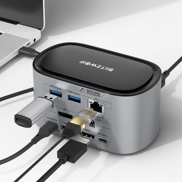 BlitzWolf 14 in 1 USB-C -Telakointiasema 