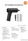 Xiaomi Mi Cordless Screwdriver -akkukäyttöinen ruuvinväännin