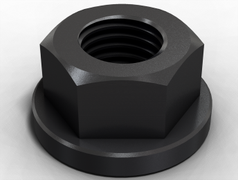 Laipallinen mutteri M16