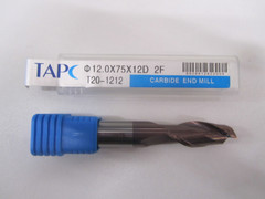 Kovametallijyrsin D12mm TAPC 2F