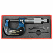 Kaarimikrometri 0-25mm, resoluutio 0.001