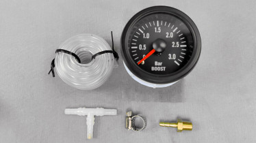 iGauge Ahtopainemittari 3BAR 52mm, Musta