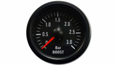 iGauge Ahtopainemittari 3BAR 52mm, Musta