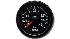 iGauge Ahtopainemittari 4BAR 52mm, Musta