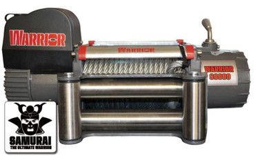 Warrior Samurai V2 8000 Sähkövinssi (3636kg) vaijerilla