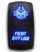 ROCKER / Keinukytkin / Katkaisin Front Locker, ON/OFF/ON 7-Pin