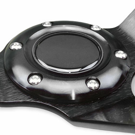 Type R Moccaratti Ø350MM MUSTA 40mm syvyys, Ralliratti