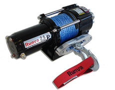 Runva 2.5p Sähkövinssi 12v 1134kg Dyneema Köydellä