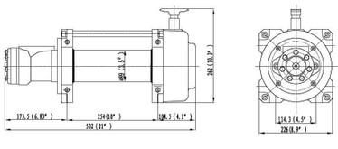 Runva Hydraulinen vinssi HWN15,000