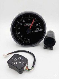 Prosport 115mm Kierroslukumittari Vaihtovalolla (0–10 000 RPM)