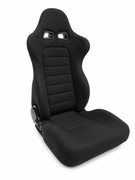JBR 9019 Sporttipenkki / istuin pari (2kpl) MUSTA