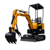 HT-10B minikaivinkone – tehokas ratkaisu ahtaisiin maanrakennustöihin