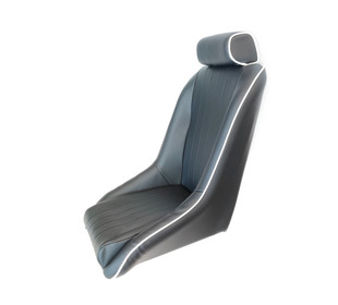 JBR 9004 Sporttipenkki / istuin pari (2kpl) MUSTA