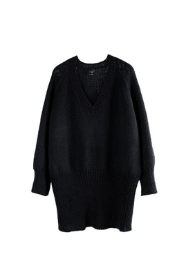 v-neck_black_knit