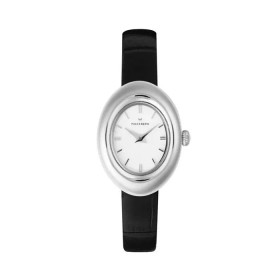 MOCKBERG- Belle Oval Leather Watch, rannekello