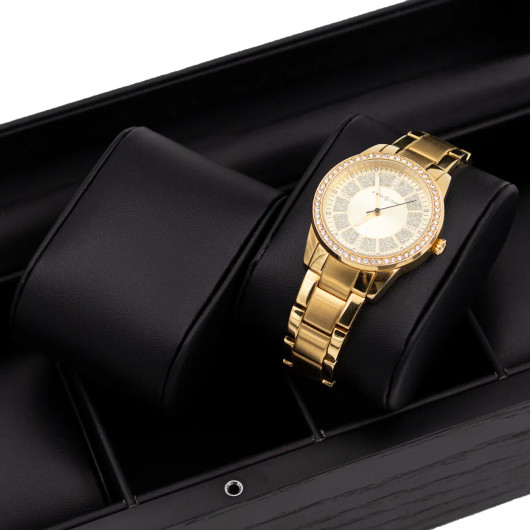 Kellolaatikko- Laatikko 5 kellolle. Puu