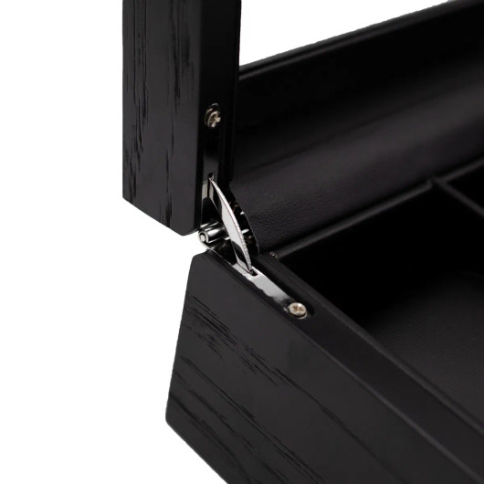 Kellolaatikko- Laatikko 5 kellolle. Puu