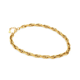 Nomination Italy- Siluetti monimutkainen ketjukaulakoru, teräs