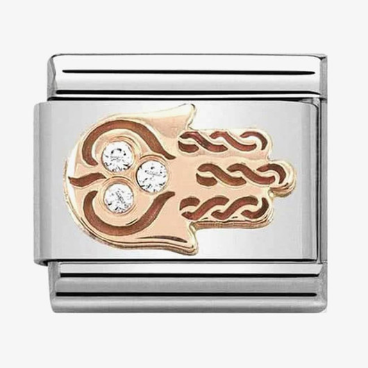 Nomination Italy- Classic, Rose Gold, Fatima Hand