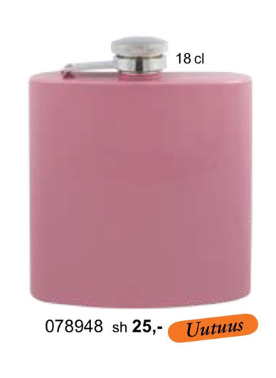 Taskumatti- Teräs, saranoitu korkki. USEITA VÄREJÄ!