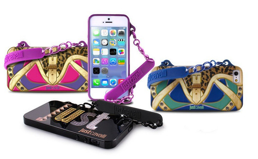 Just Cavalli- Clutch Cover Apple iPhone 5/5S Pink