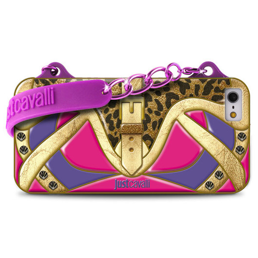 Just Cavalli- Clutch Cover Apple iPhone 5/5S Pink