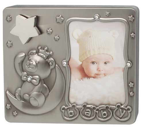 Valokuvakehys- Soivaa kehys, Nalle ja kuu