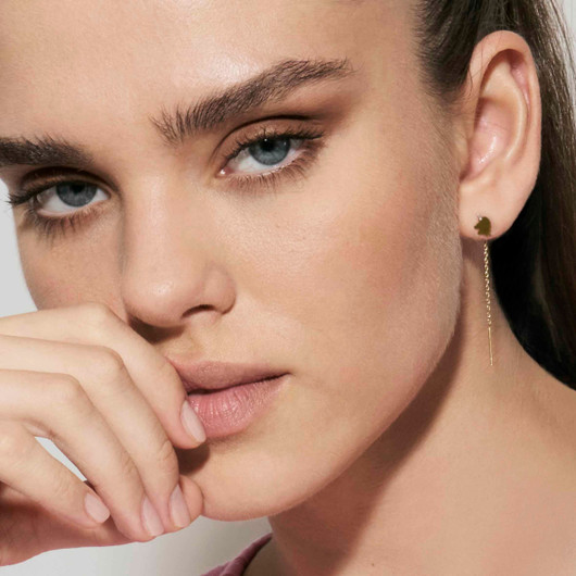 Nomination Italy- Teräsemaloitu Yksisarvisketjuinen, korvakoru