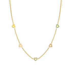 Nomination Italy- Teräsemaloitu FairyIcons- kaulakoru