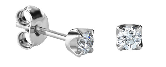 Kohinoor- Timanttikorvakorut