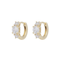 Snö of Sweden- Jen stone ring ear, korvakorut