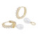 Snö of Sweden- Lucy ring ear, korvakorut