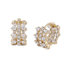 Snö of Sweden- Sprinkles small tripple crystal ring ear, korvakorut