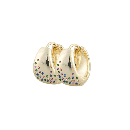 Snö of Sweden- Sprinkles core oval ring ear, korvakorut