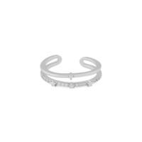 Snö of Sweden- Stellaris double ring, sormus