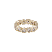 Snö of Sweden- Lovely crystal ring. USEITA VÄREJÄ!