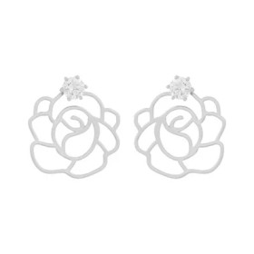 Snö of Sweden- Flora Rose big crystal ear, korvakorut
