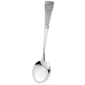 Kultakeskus Oy- Tähkä, hopea kahvilusikka. 