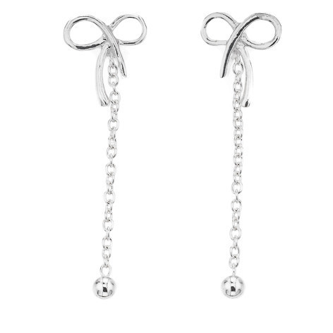 Silver Bar- Rosette häntä, korvakorut hopeaa