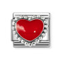 Nomination Italy- Red Heart, classic. 