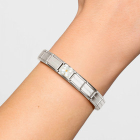 Nomination Italy- White Flower, classic