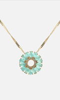 Snö of Sweden- Judith pendant neck 42cm. Gold. USEITA VÄREJÄ!