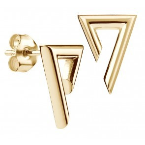 Kohinoor- Keltakultaiset korvakorut