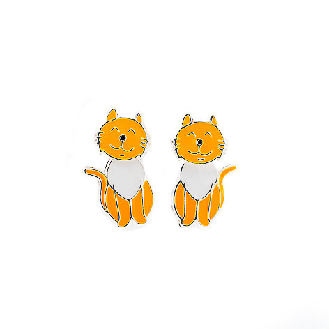 Silver Bar- Kissa irtopyllyllä, korvakorut