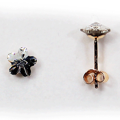 Rantanen Oy- Kukka, swarovski kristalli. Hopea