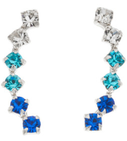 Silver Bar- Kiipeävä Fade,  hopeakorvakorut